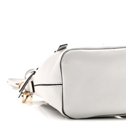 Chloe Suede Calfskin Mini Faye Backpack Airy Grey 9 of 10