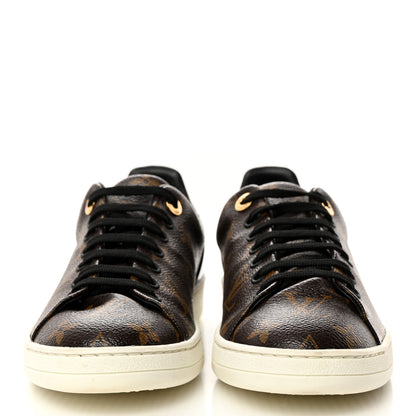 Louis Vuitton Patent Monogram Frontrow Sneakers 37.5 2 of 9