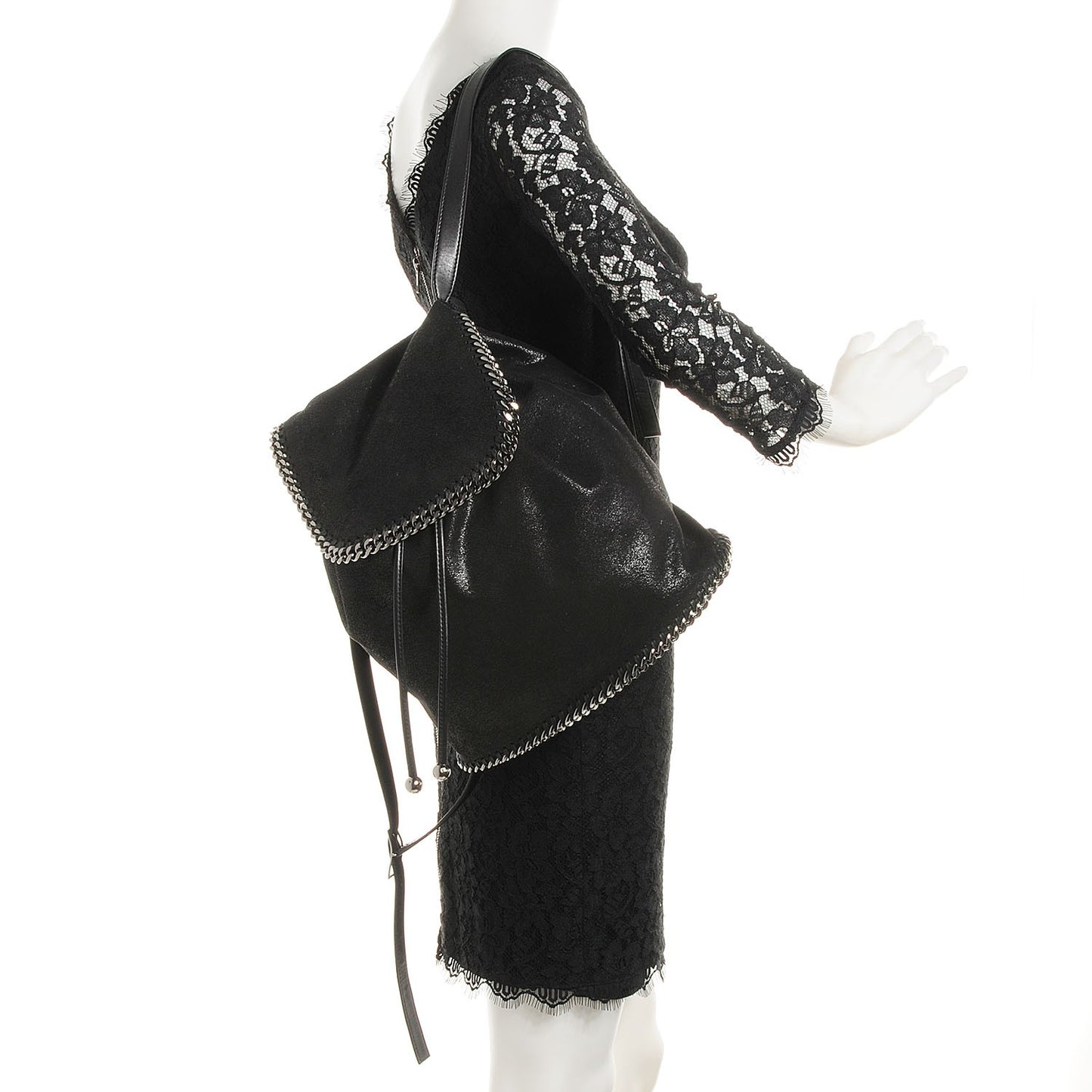Shaggy Deer Backpack Bag Black