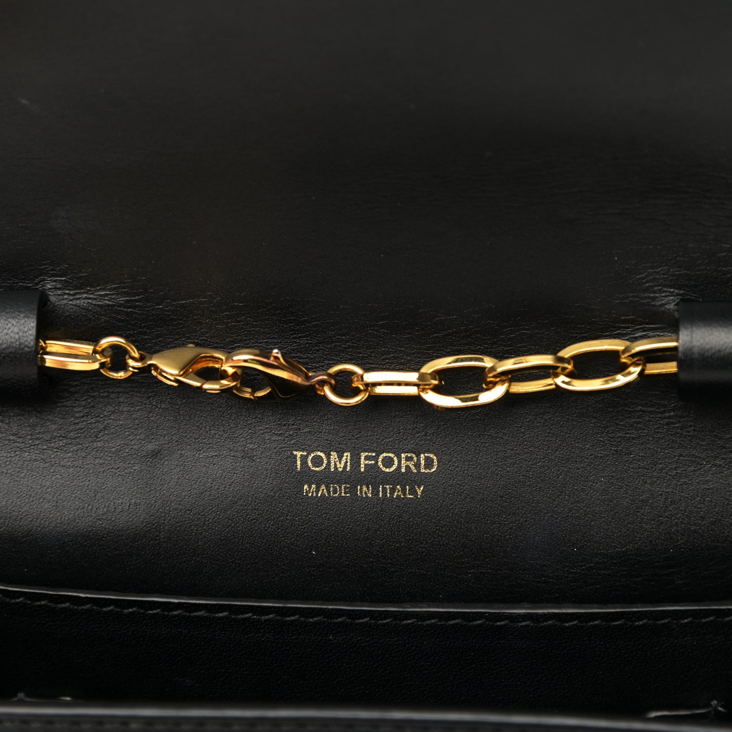 Calfskin Icon Disco Bag Black