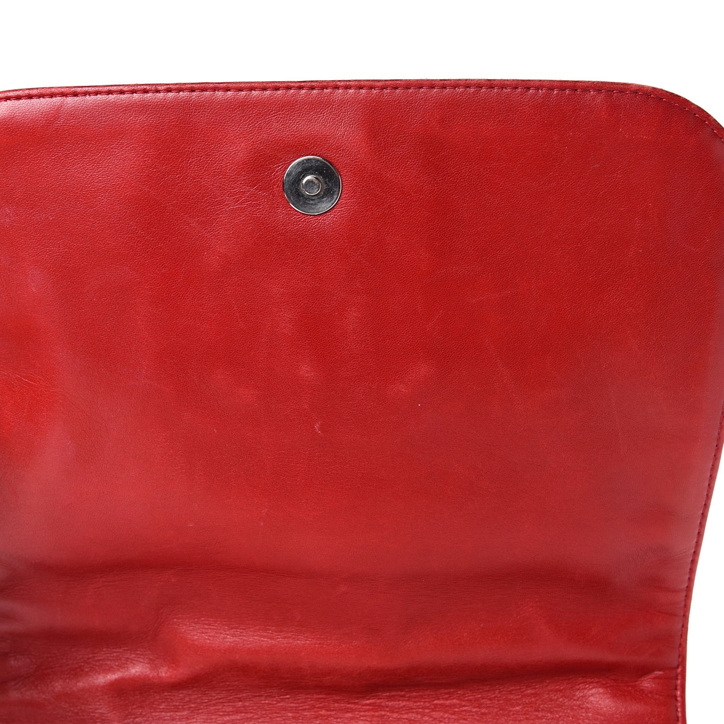Vinyl CC Lipstick Accordion Flap Red