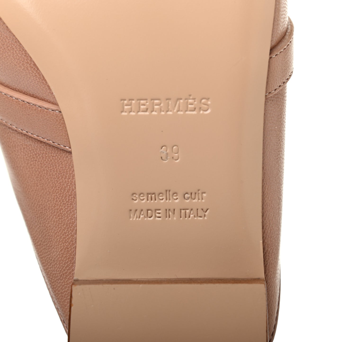 Goatskin Oz Mules 39 Bois De Santal
