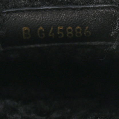 Chanel Suede Calfskin CC Loafers 38 Black 9 of 10