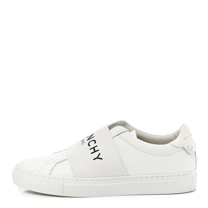 Givenchy Calfskin Band Logo Womens Urban Street Sneakers 37 White 1 of 10