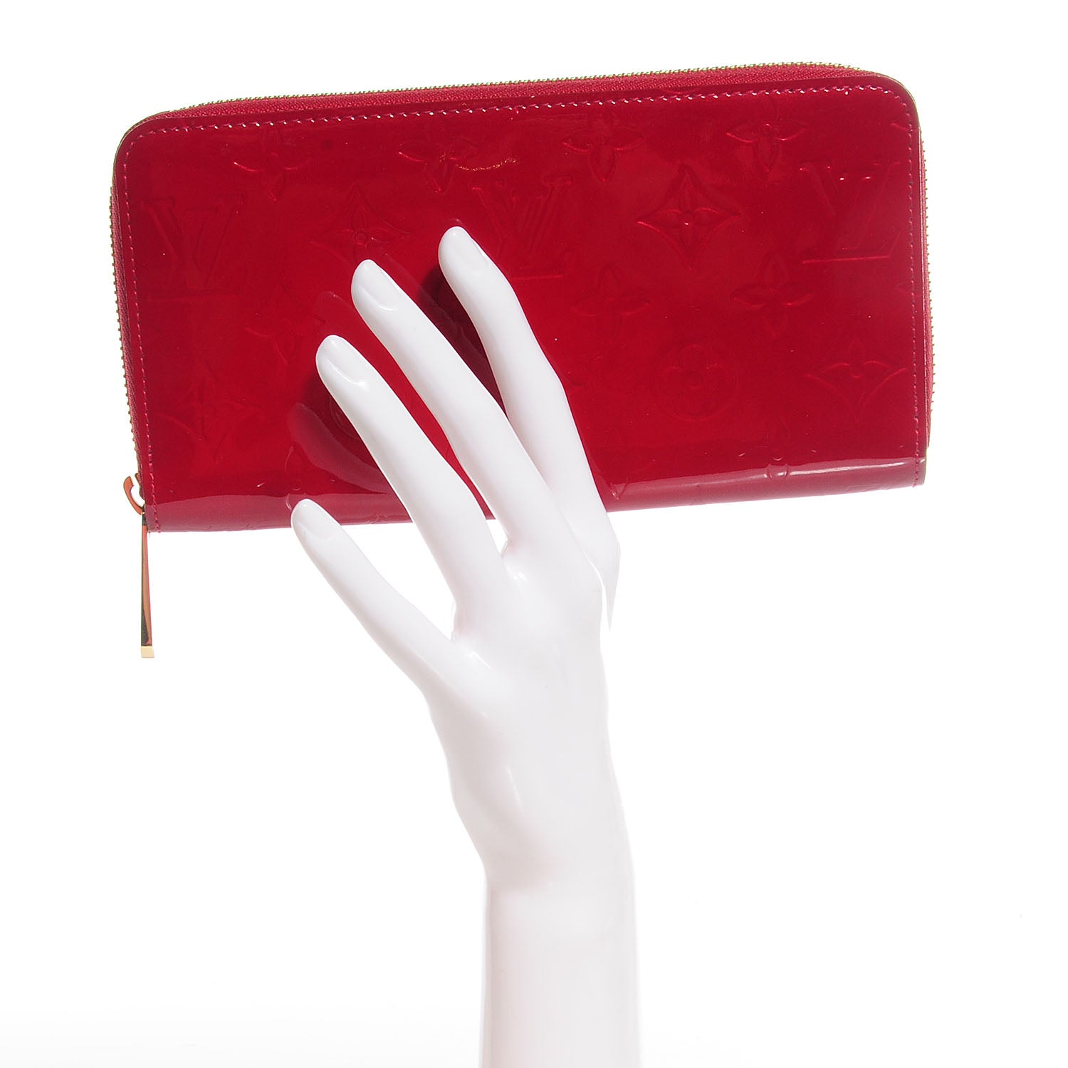 Louis Vuitton Vernis Zippy Wallet Pomme D'Amour 2 of 9