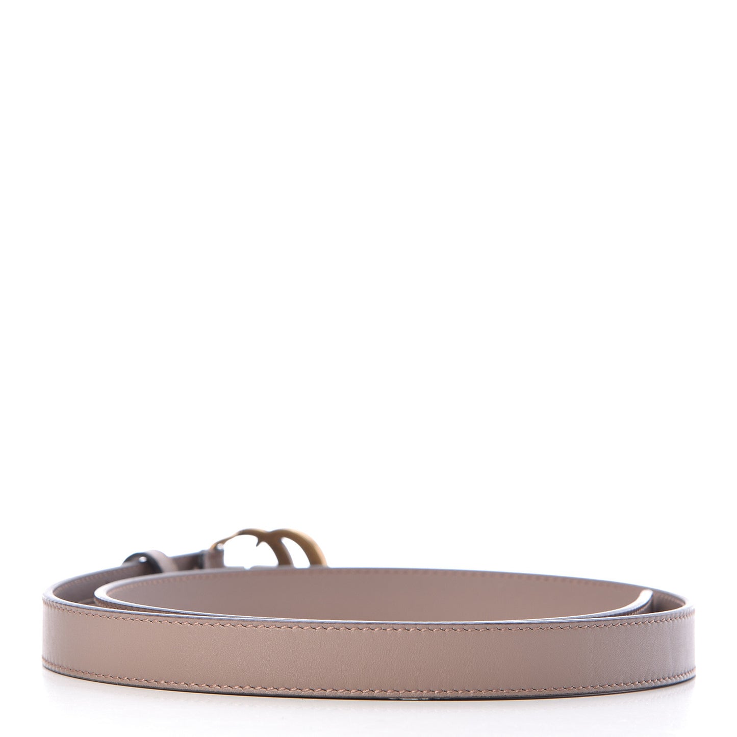 Calfskin Double G 20mm Belt 80 32 Porcelain Rose