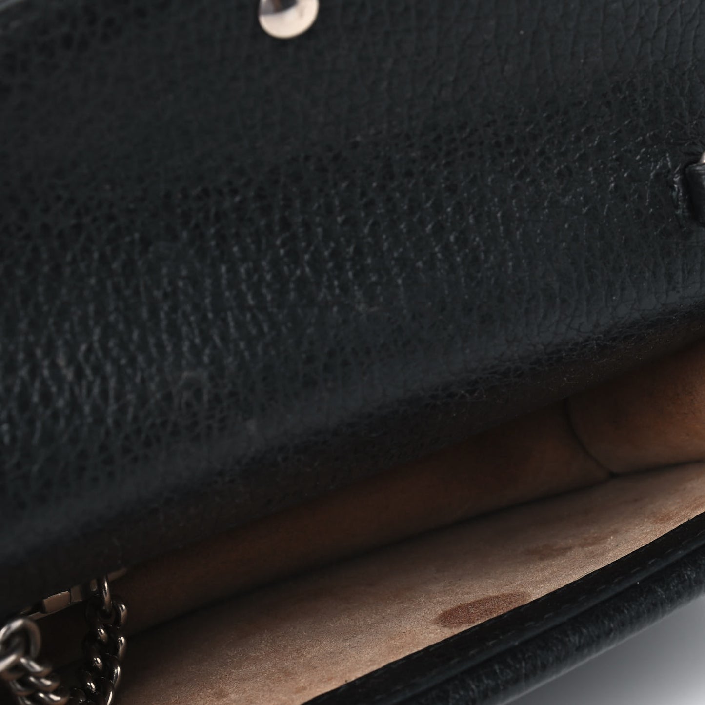 Calfskin Super Mini Dionysus Shoulder Bag Black