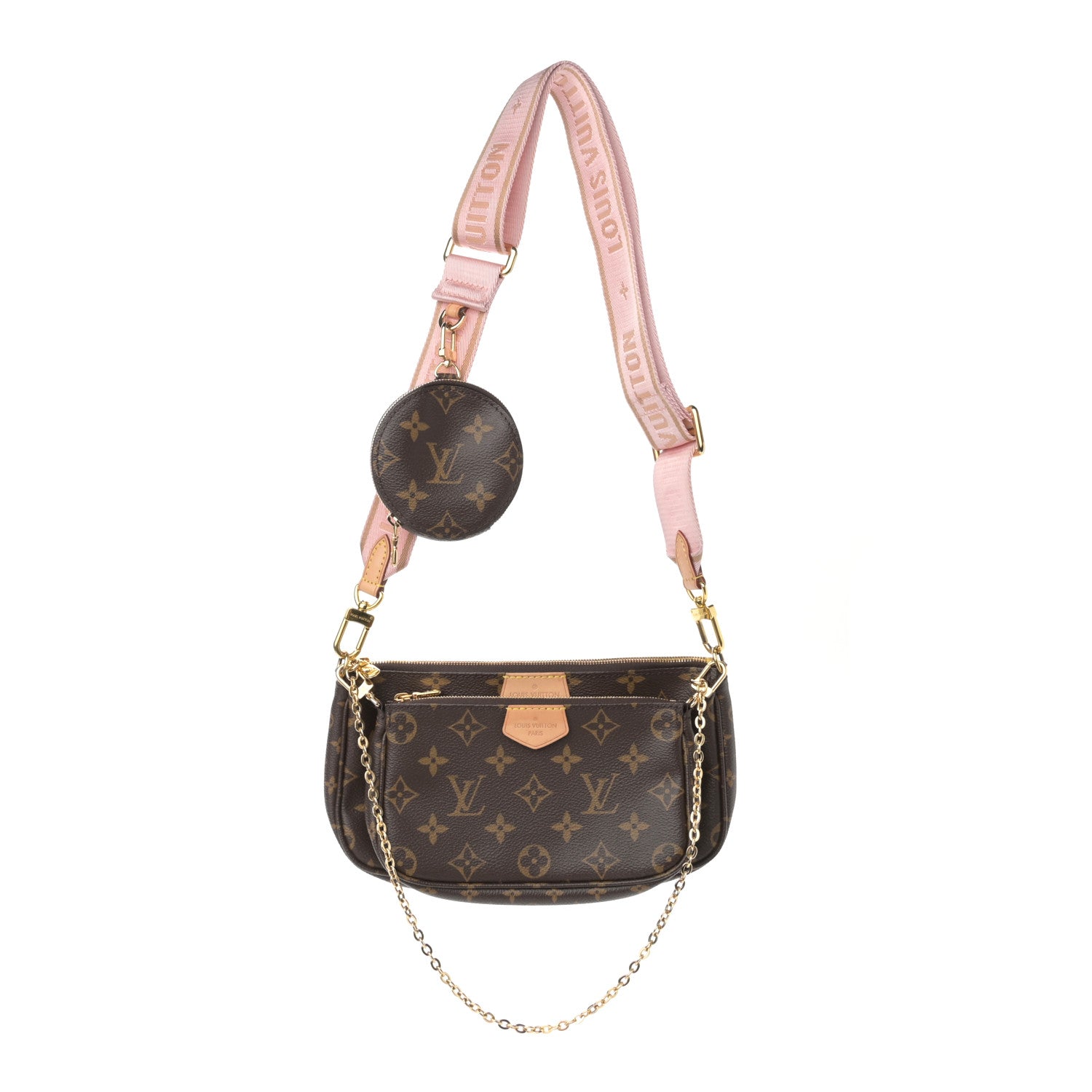 Louis Vuitton Monogram Multi Pochette Accessories Rose Clair 1 of 12