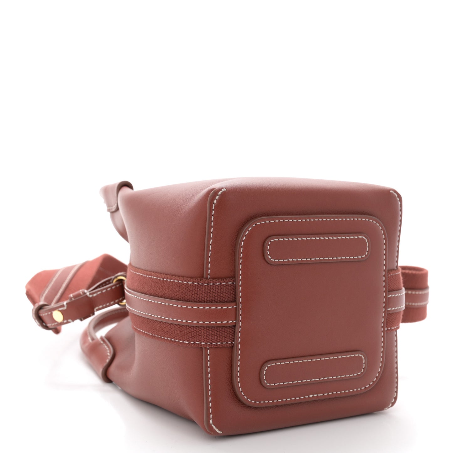 Smooth Calfskin Micro Bale Bag Deep Kummel