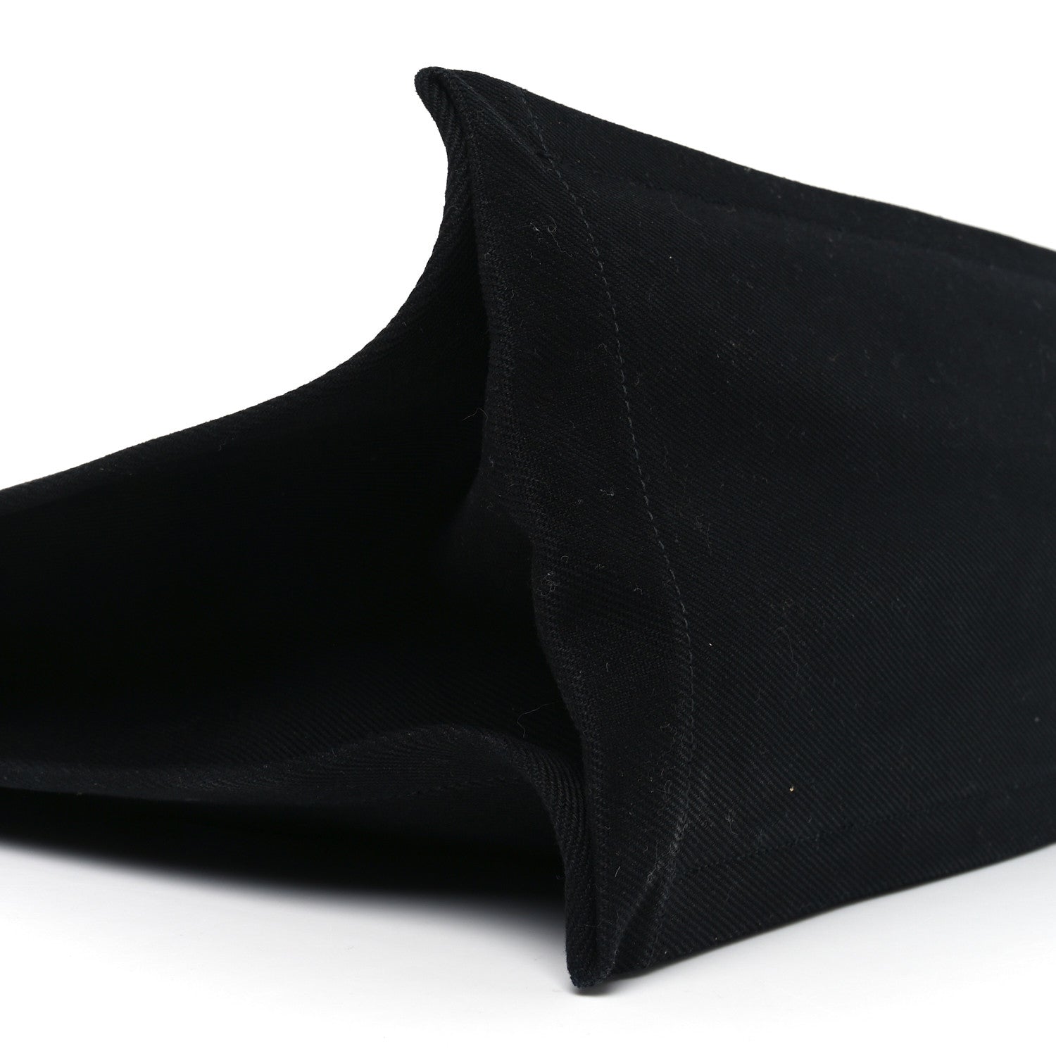 Saint Laurent Linen Calfskin Rive Gauche Tote Black 9 of 10