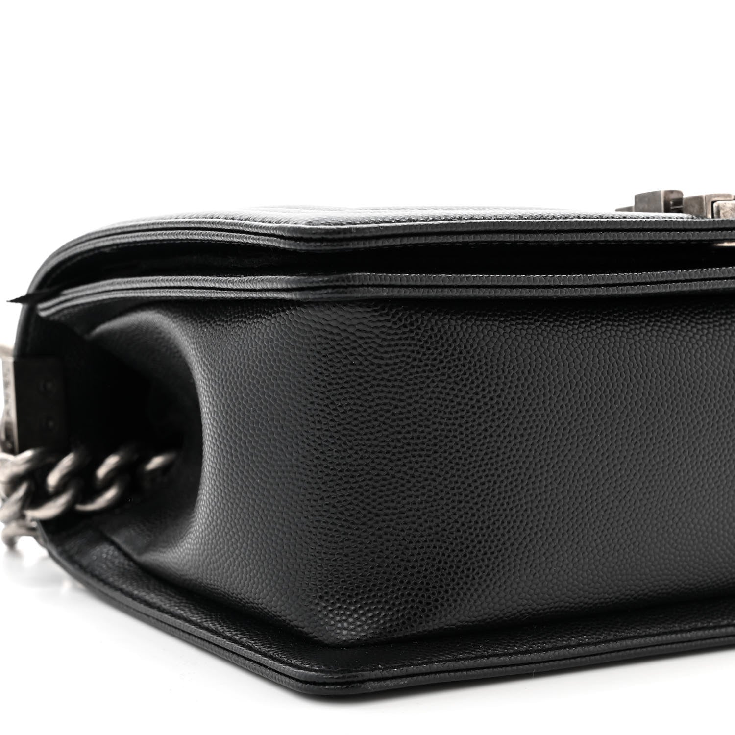 Chanel Caviar Quilted Medium Boy Flap Black 9 of 11