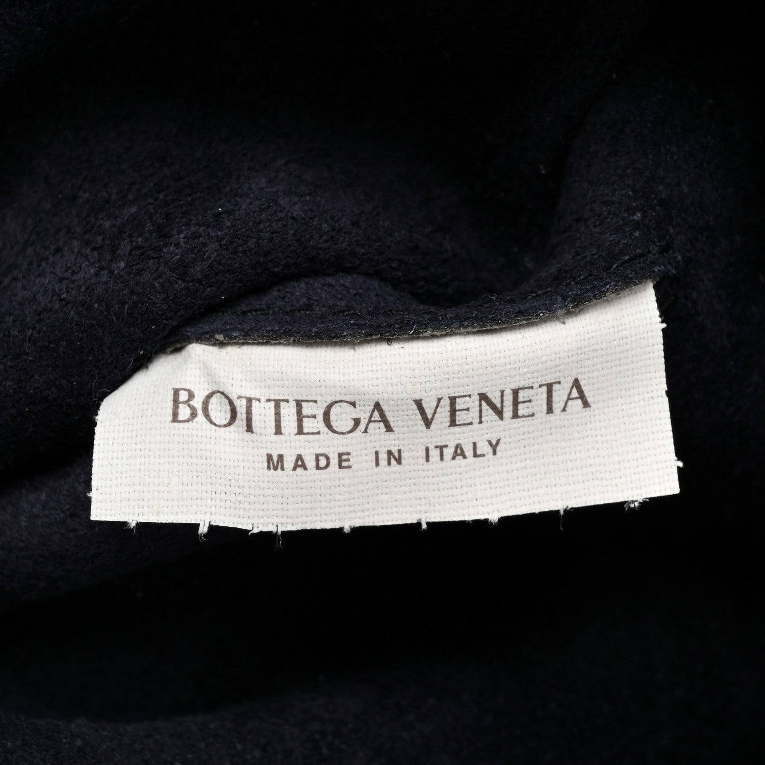 Bottega Veneta Nappa Intrecciato Medium Knot Bucket Bag Navy Blue 7 of 10
