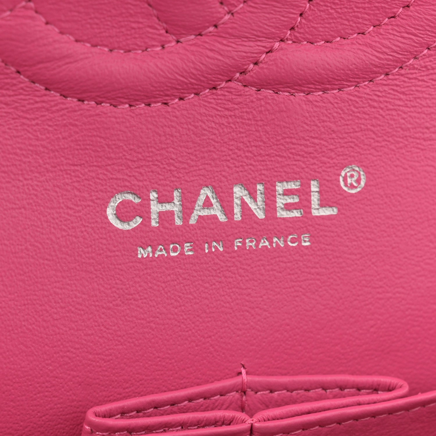 Chanel Patent Quilted Medium Double Flap Pink 6 of 15