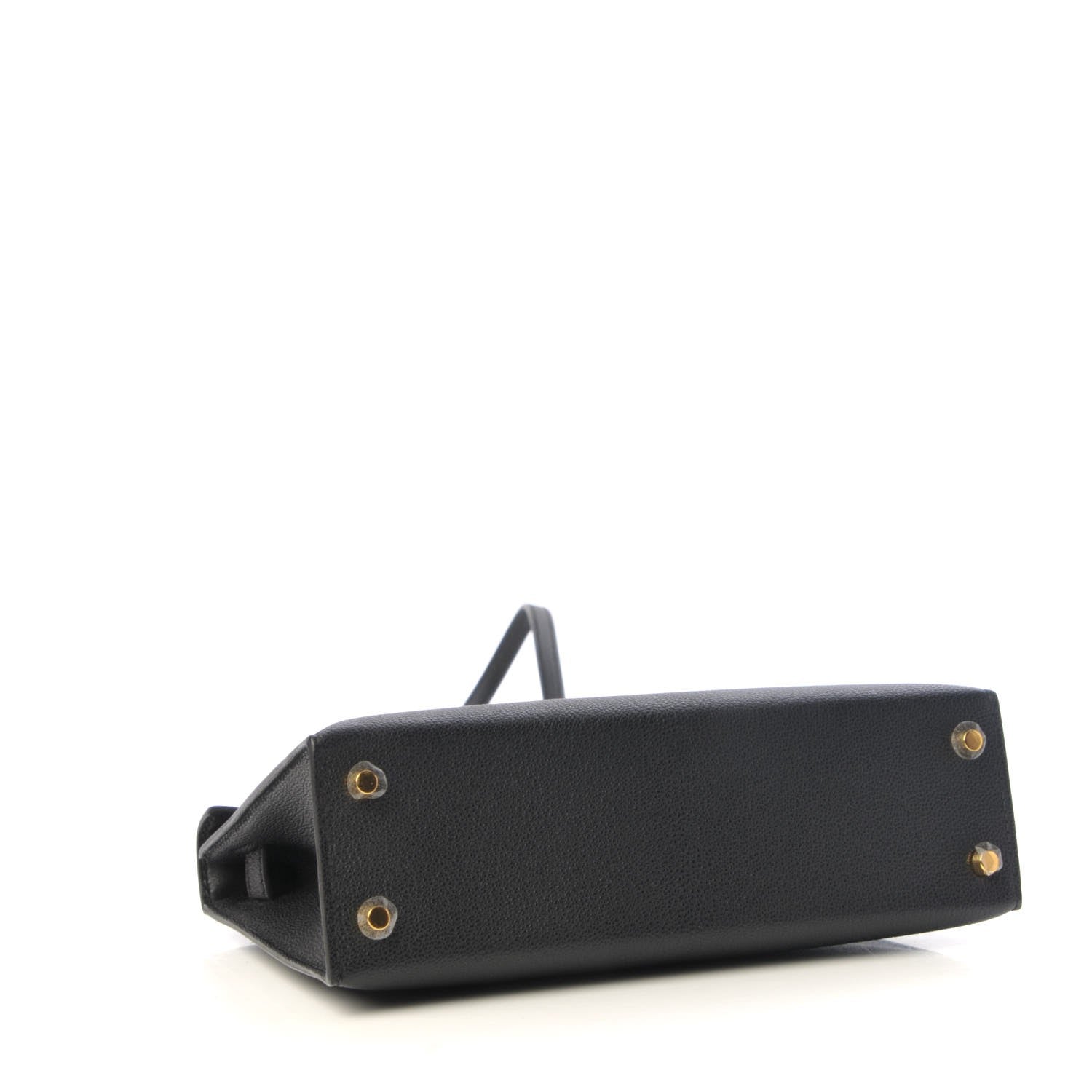 Hermes Chevre Chandra Mini Kelly Sellier 20 Black 5 of 26