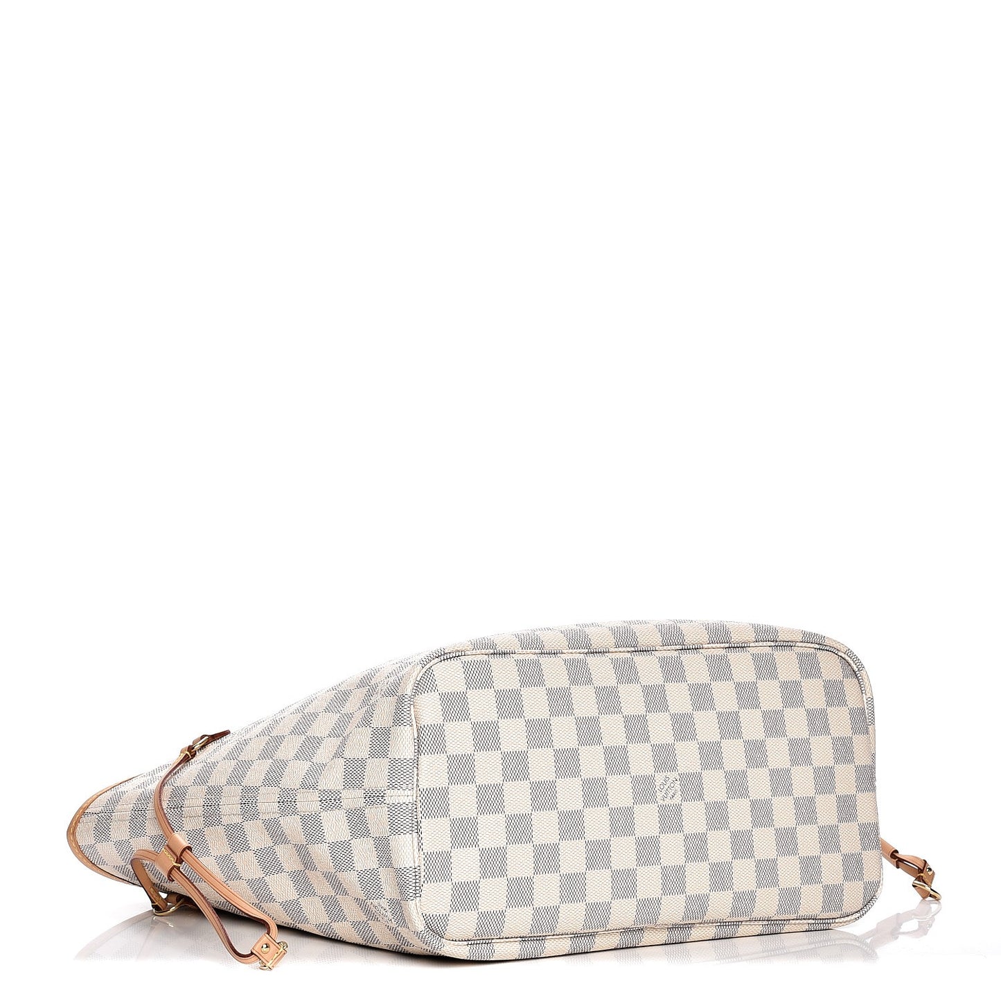 Damier Azur Neo Neverfull MM Rose Ballerine
