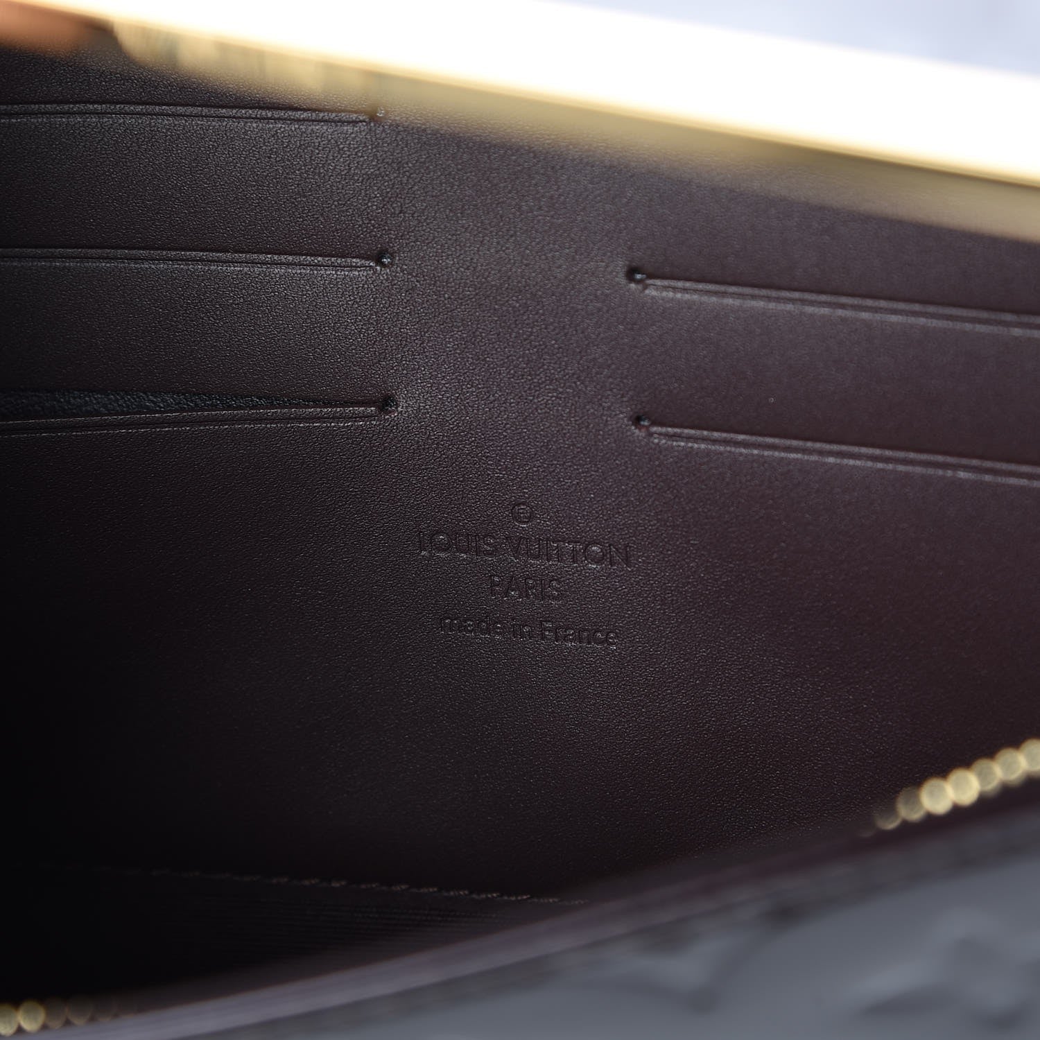 Louis Vuitton Vernis Rossmore MM Amarante 6 of 6