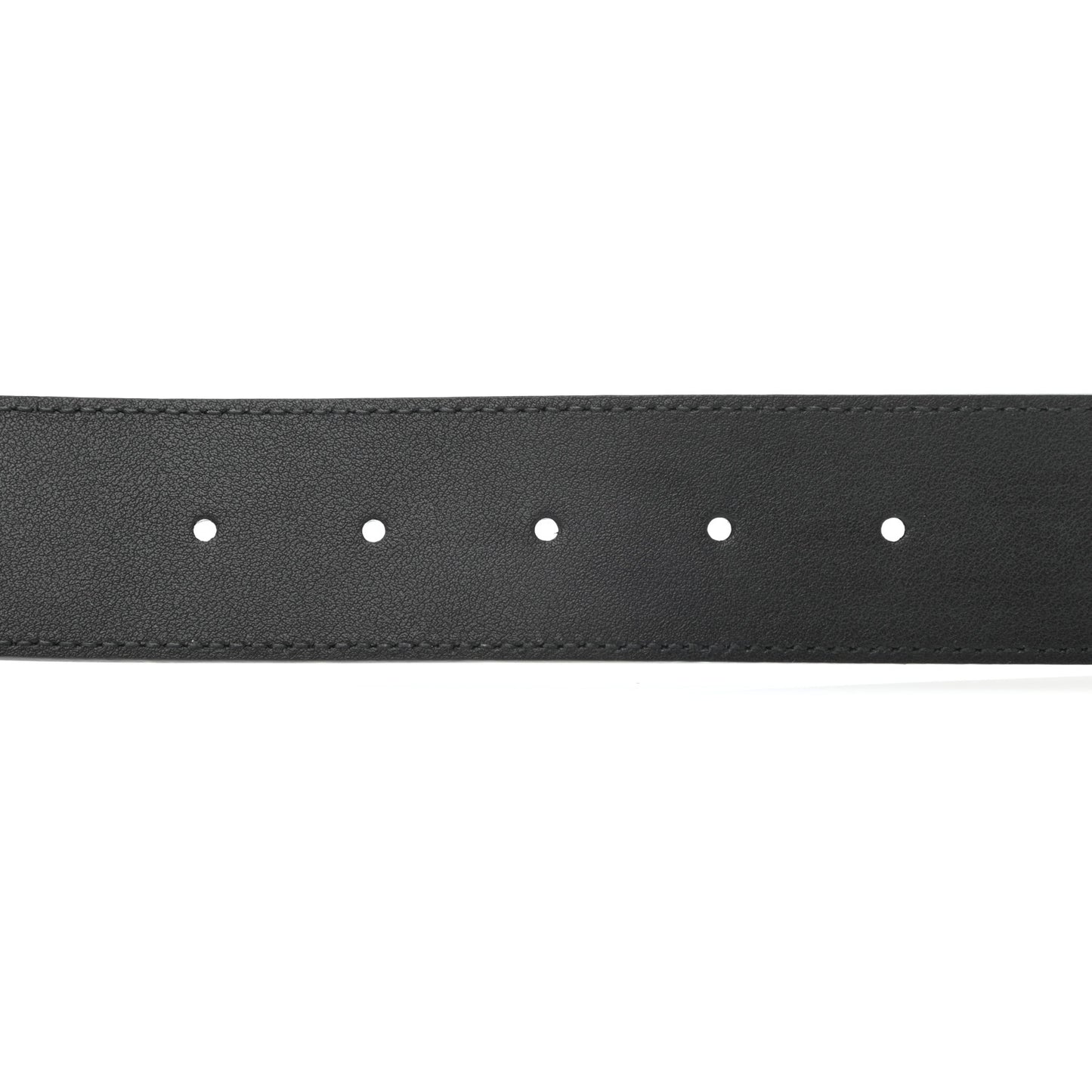 Plutone Calfskin Double G 40mm Belt 75 30 Black