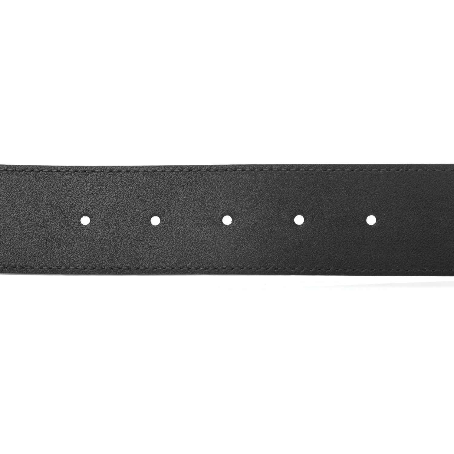 Gucci Plutone Calfskin Double G 40mm Belt 75 30 Black 4 of 8