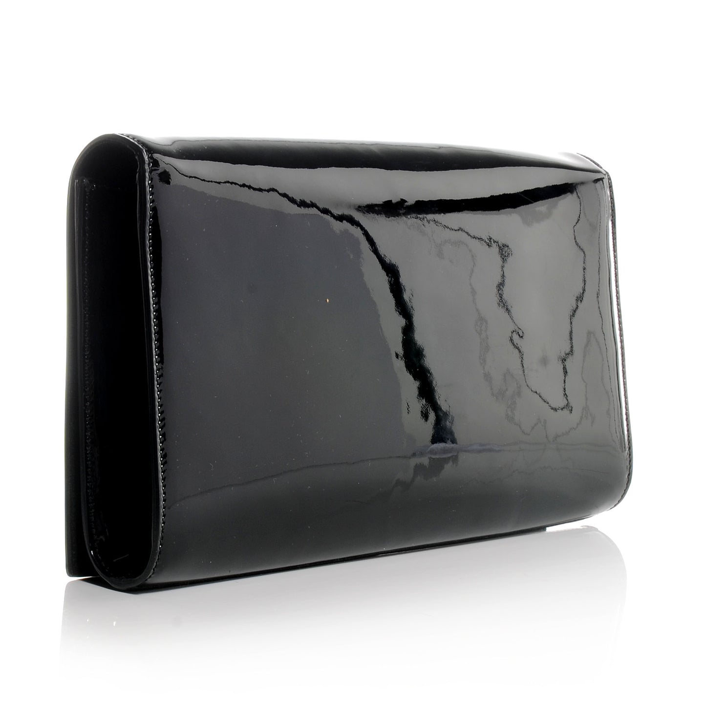 Patent Monogram Large Belle De Jour Clutch Black