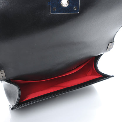 Chanel Lambskin Tweed Logo Embroidered Medium Boy Flap White Red Black 5 of 8