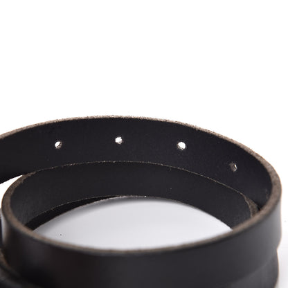 Gucci Calfskin Crystal Feline 20mm Belt 85 34 Black 5 of 8