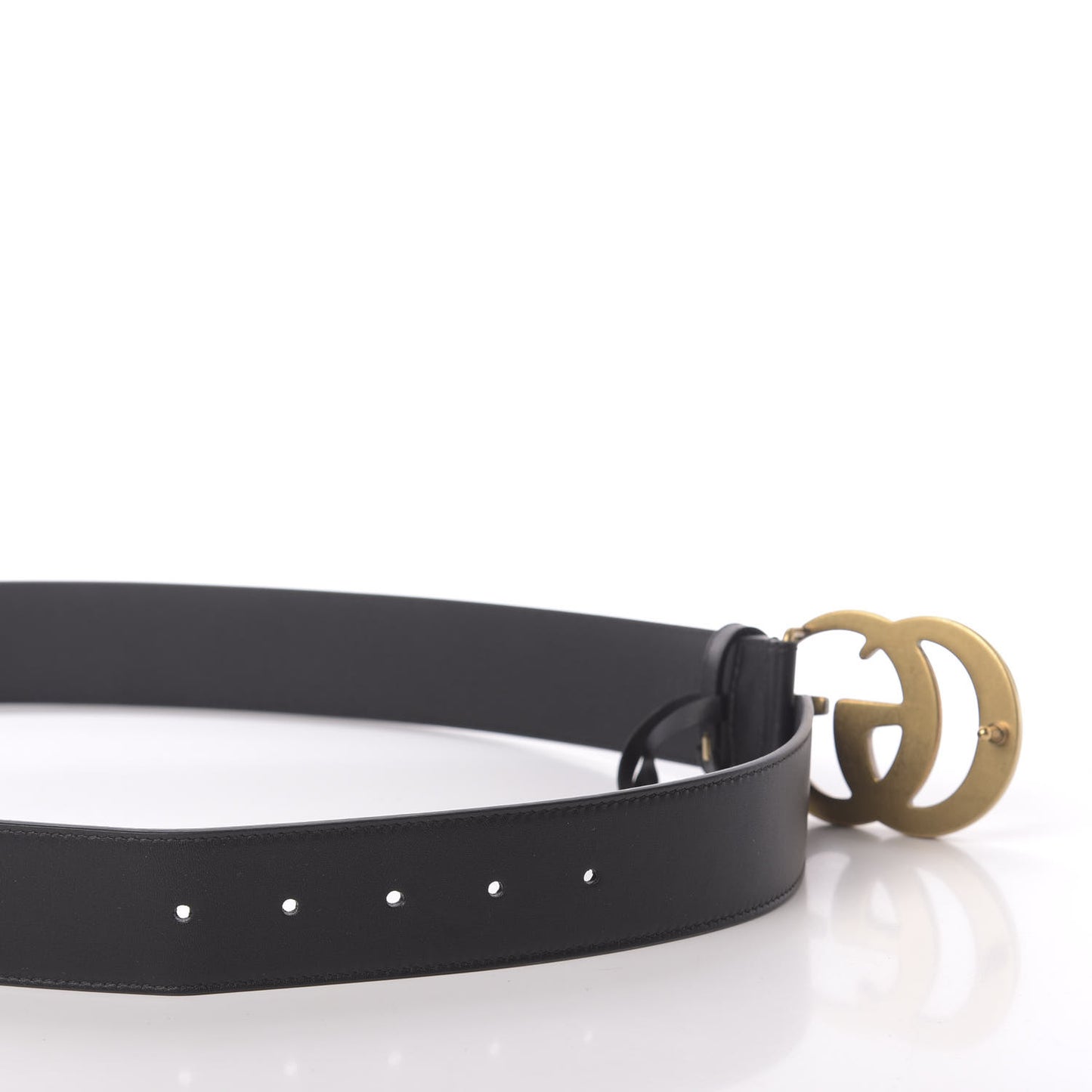 Calfskin Double G 40mm Belt 85 34 Black