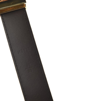 Louis Vuitton Mini Damier Ebene 25mm LV Initiales Belt 90 36 6 of 7