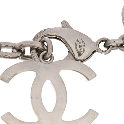 Chanel CC In The Air Choker Necklace Silver 5 of 6