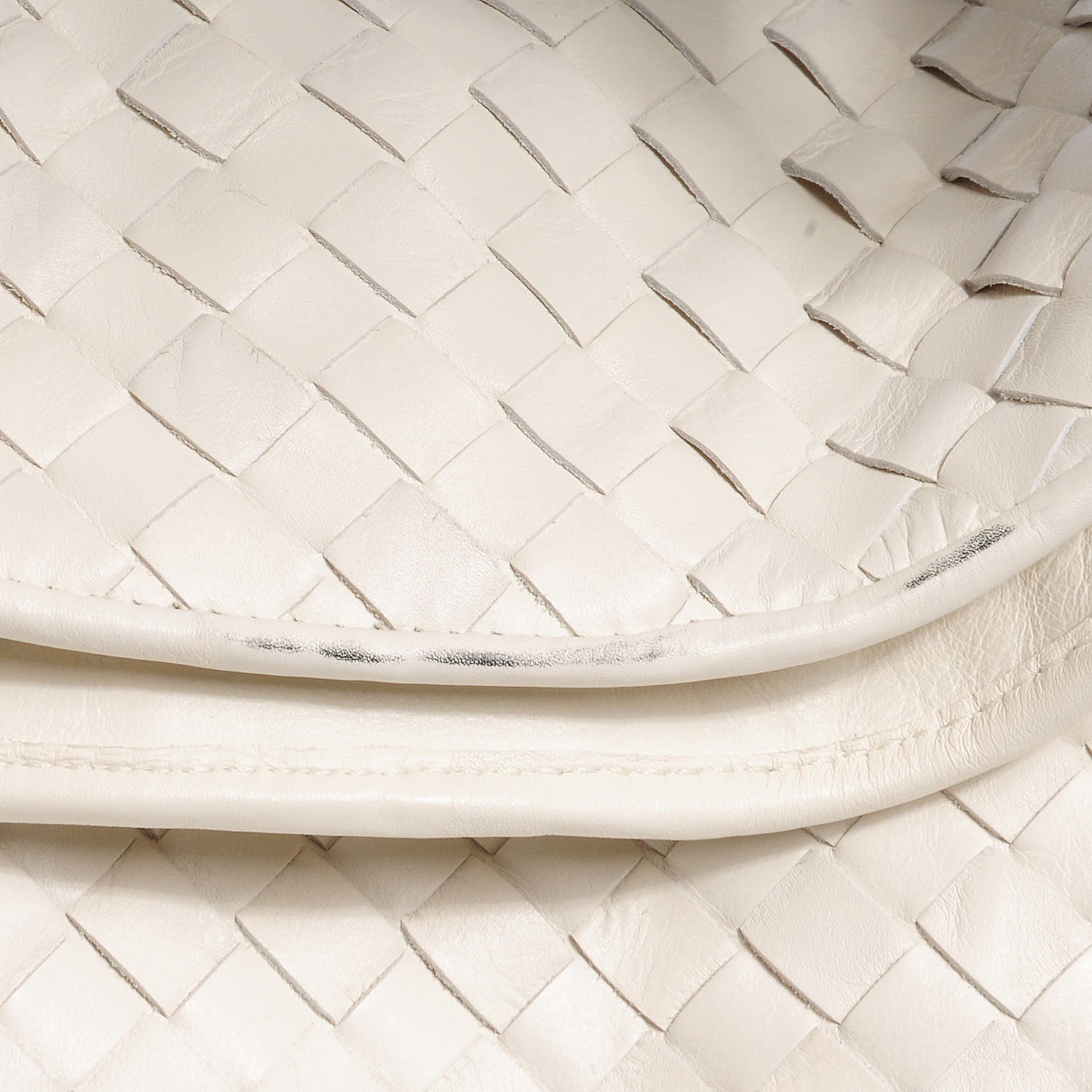 Bottega Veneta Light Calf Intrecciato Sloane Hobo Gainsboro 9 of 9