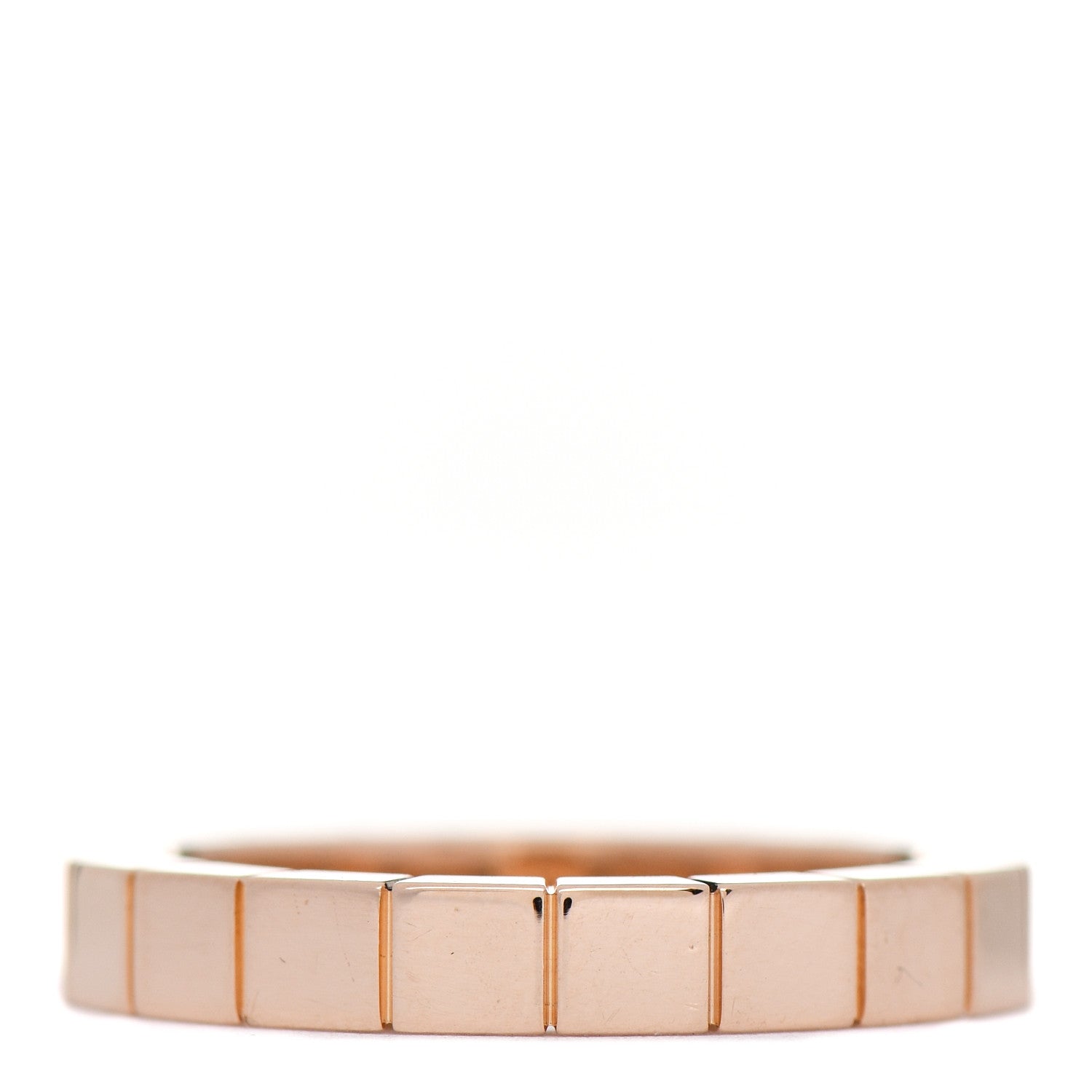 Cartier 18K Pink Gold Lanieres Ring 48 4.5 3 of 5