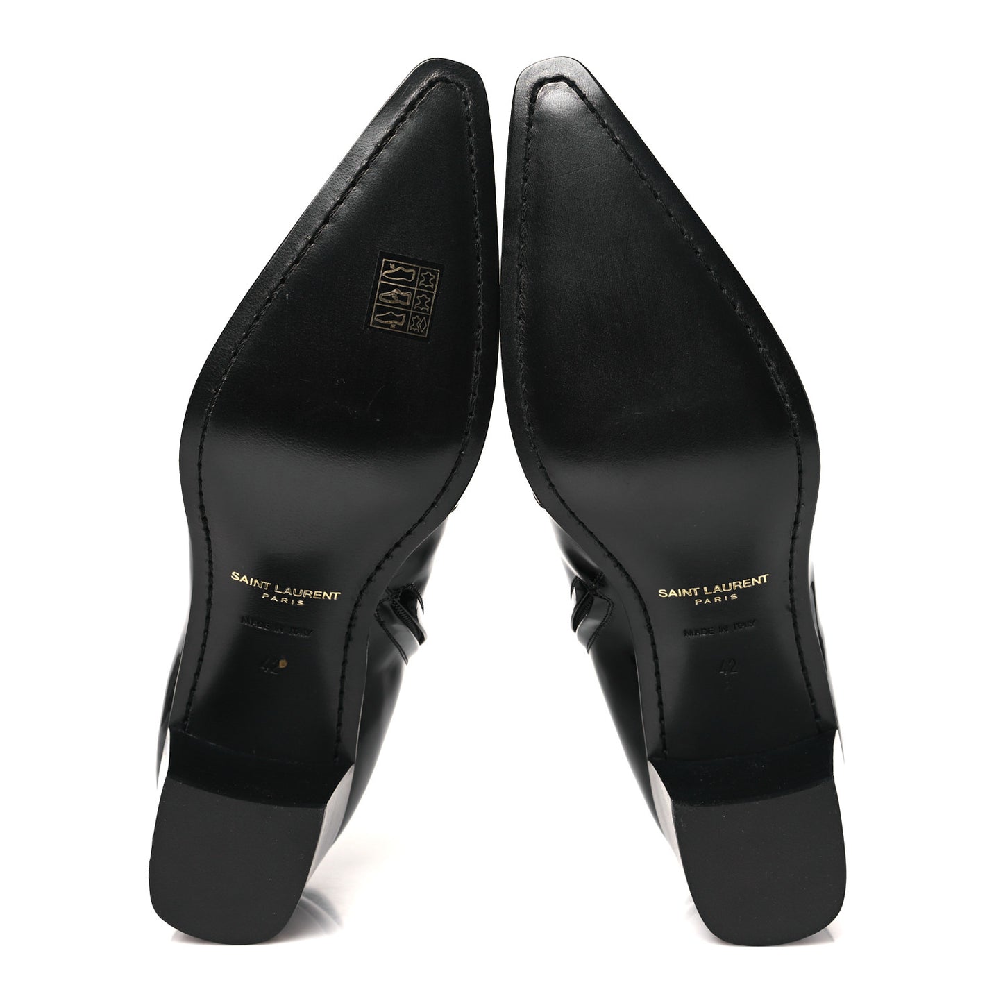 Patent Arsun Ankle Booties 42 Black