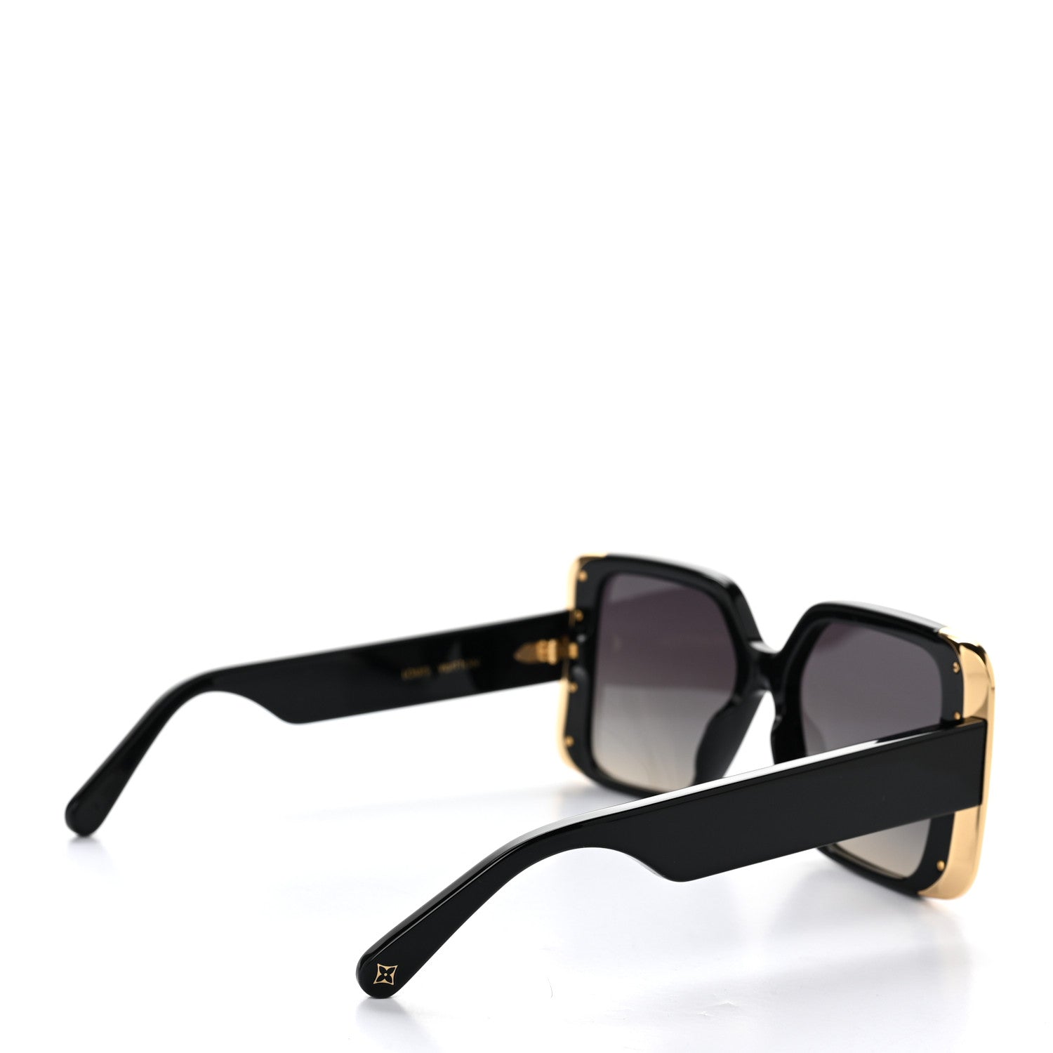 Louis Vuitton Acetate LV Moon Square Sunglasses Z1664W Black 4 of 9