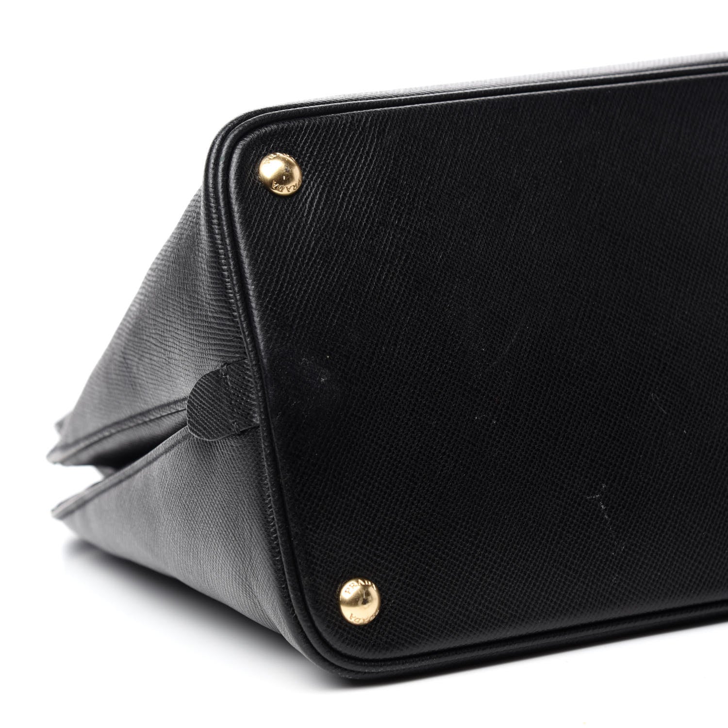 Prada Saffiano Cuir Open Promenade Tote Black 6 of 15