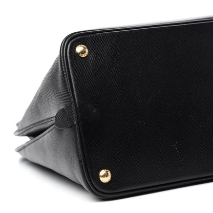 Prada Saffiano Cuir Open Promenade Tote Black 6 of 15