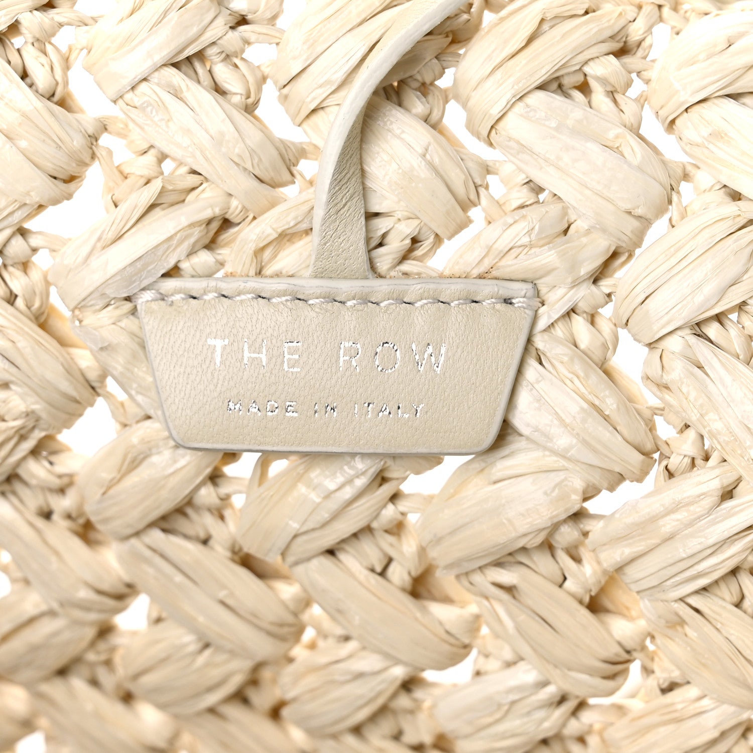 The Row Raffia Estelle Tote Bag Wheat 6 of 9