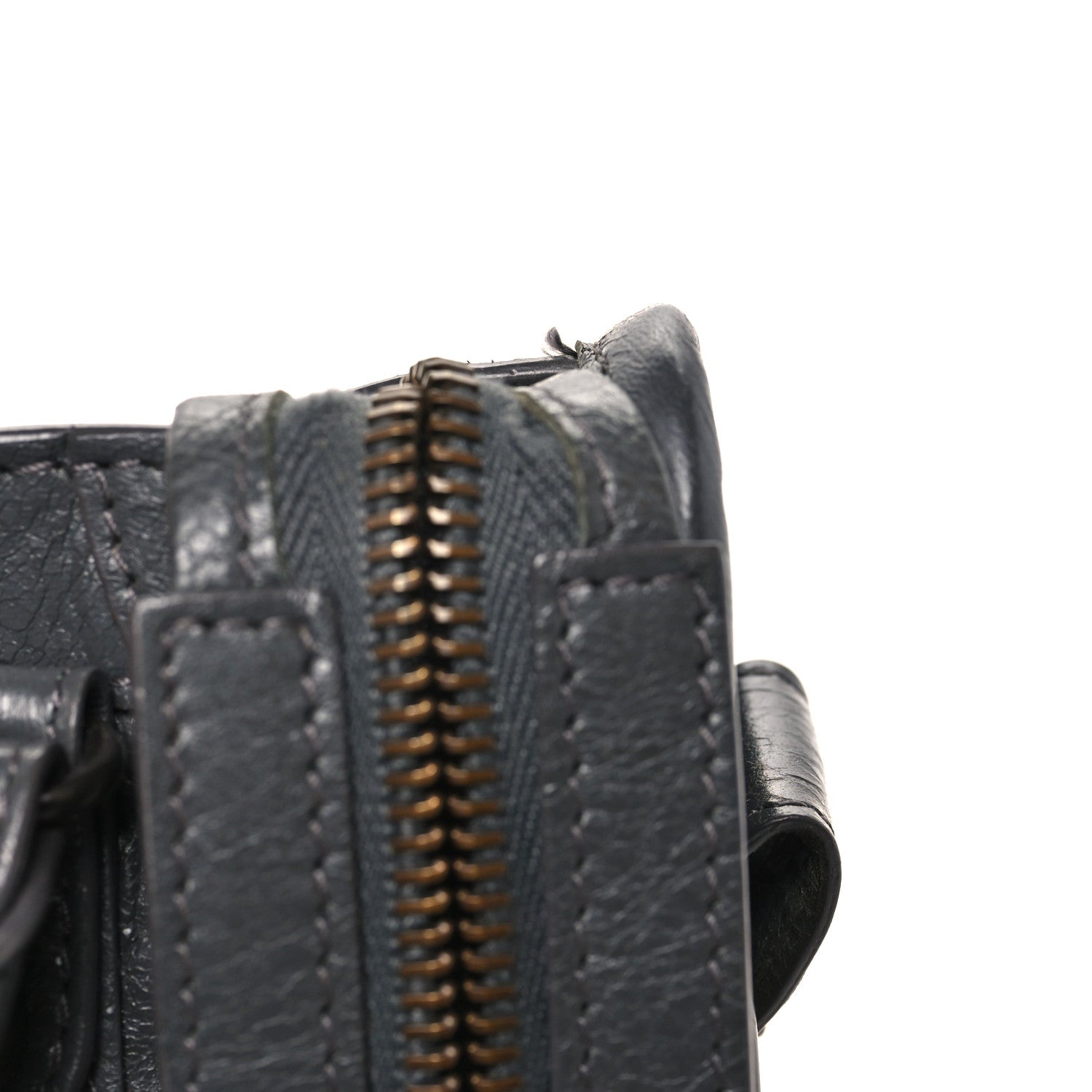 Balenciaga Agneau Classic Hardware Mini City Gris Fossile 11 of 11