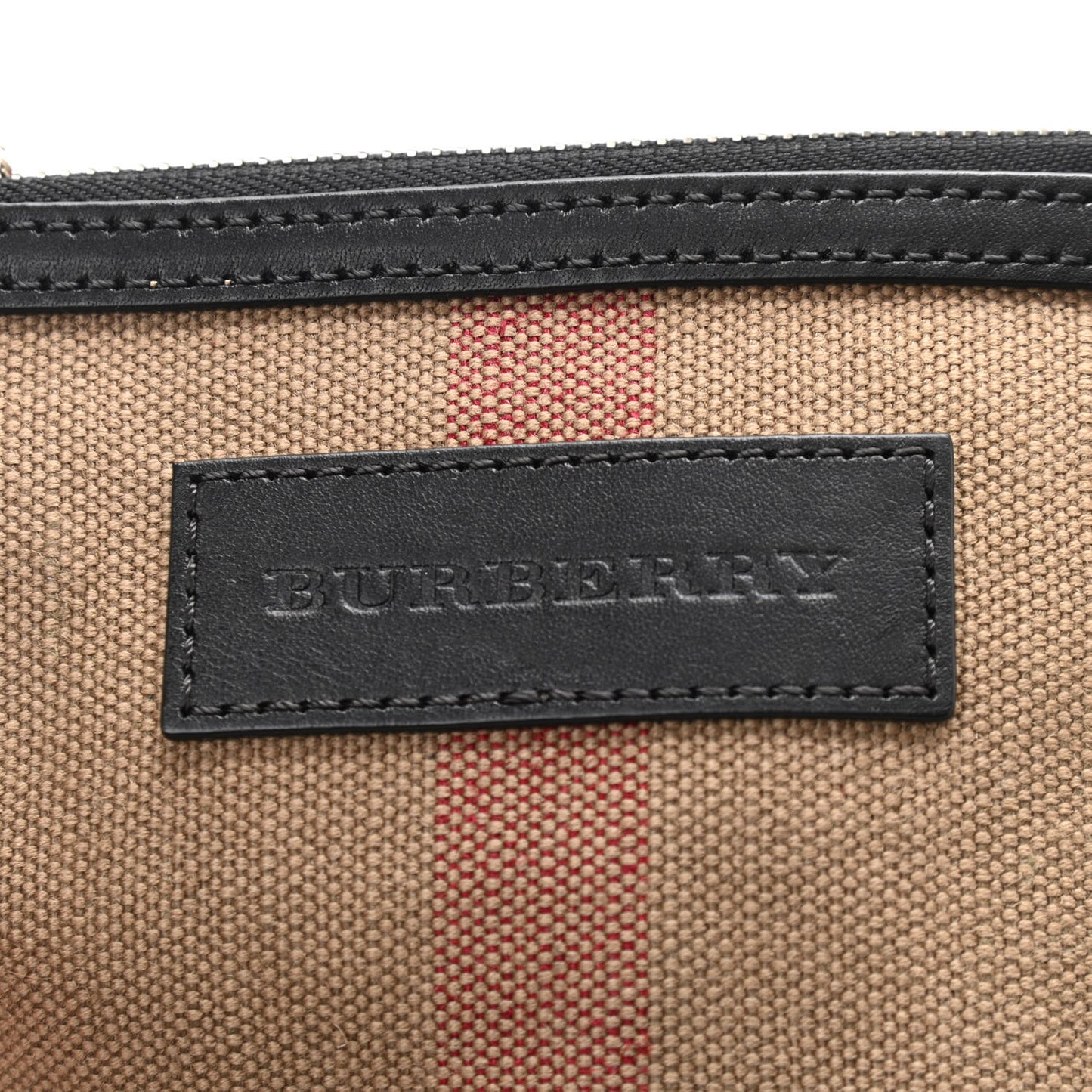 Canvas Mega Check Mini Ashby Tassel Crossbody Black
