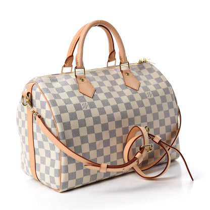 Louis Vuitton Damier Azur Speedy Bandouliere 30 3 of 11