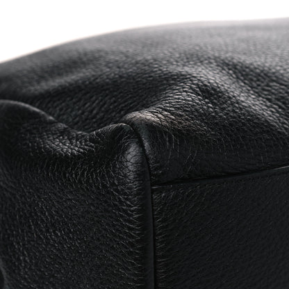 Dolce & Gabbana Grained Deerskin Large Miss Sicily Satchel Black 7 of 11