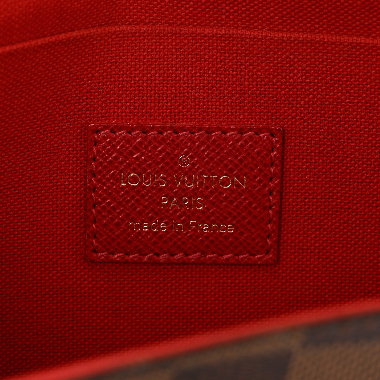 Damier Ebene Pochette Felicie Chain Wallet