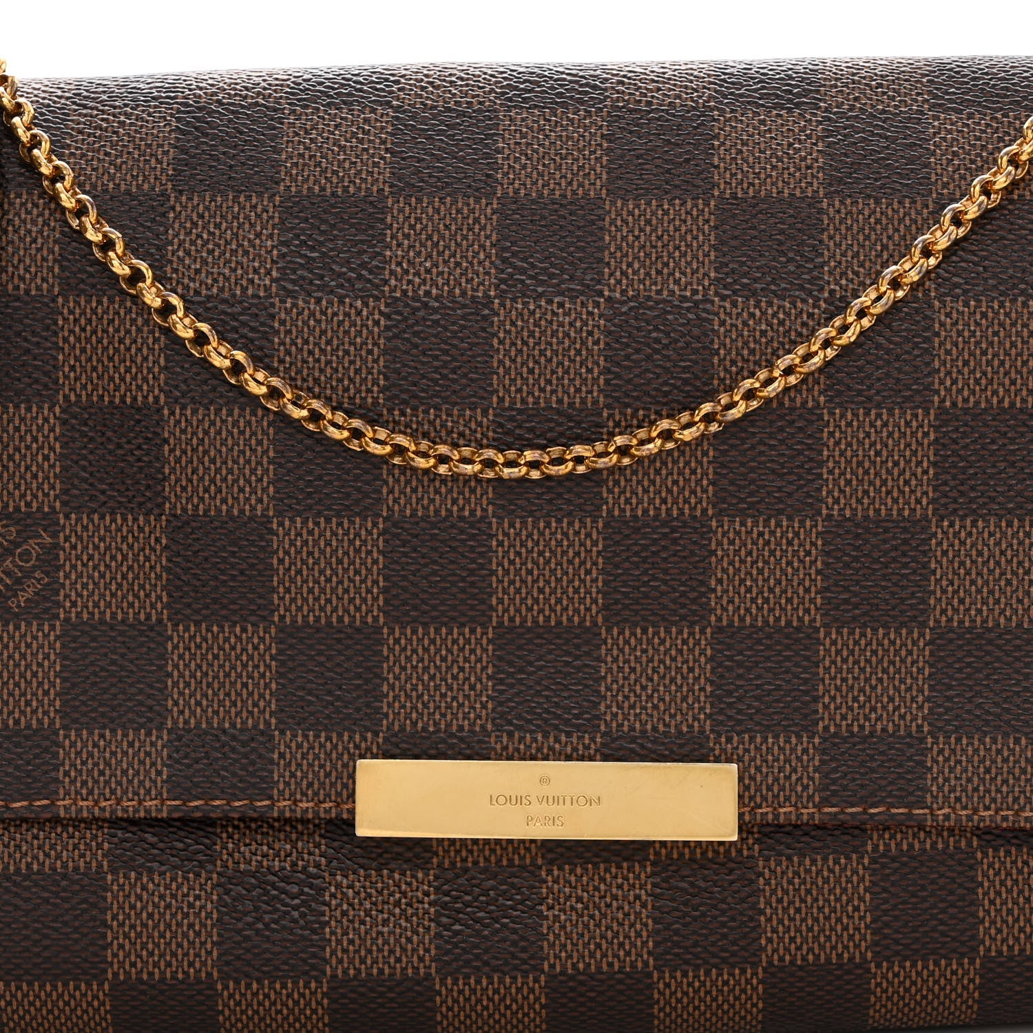 Louis Vuitton LOUIS VUITTON Damier Ebene Favorite MM 6 of 8