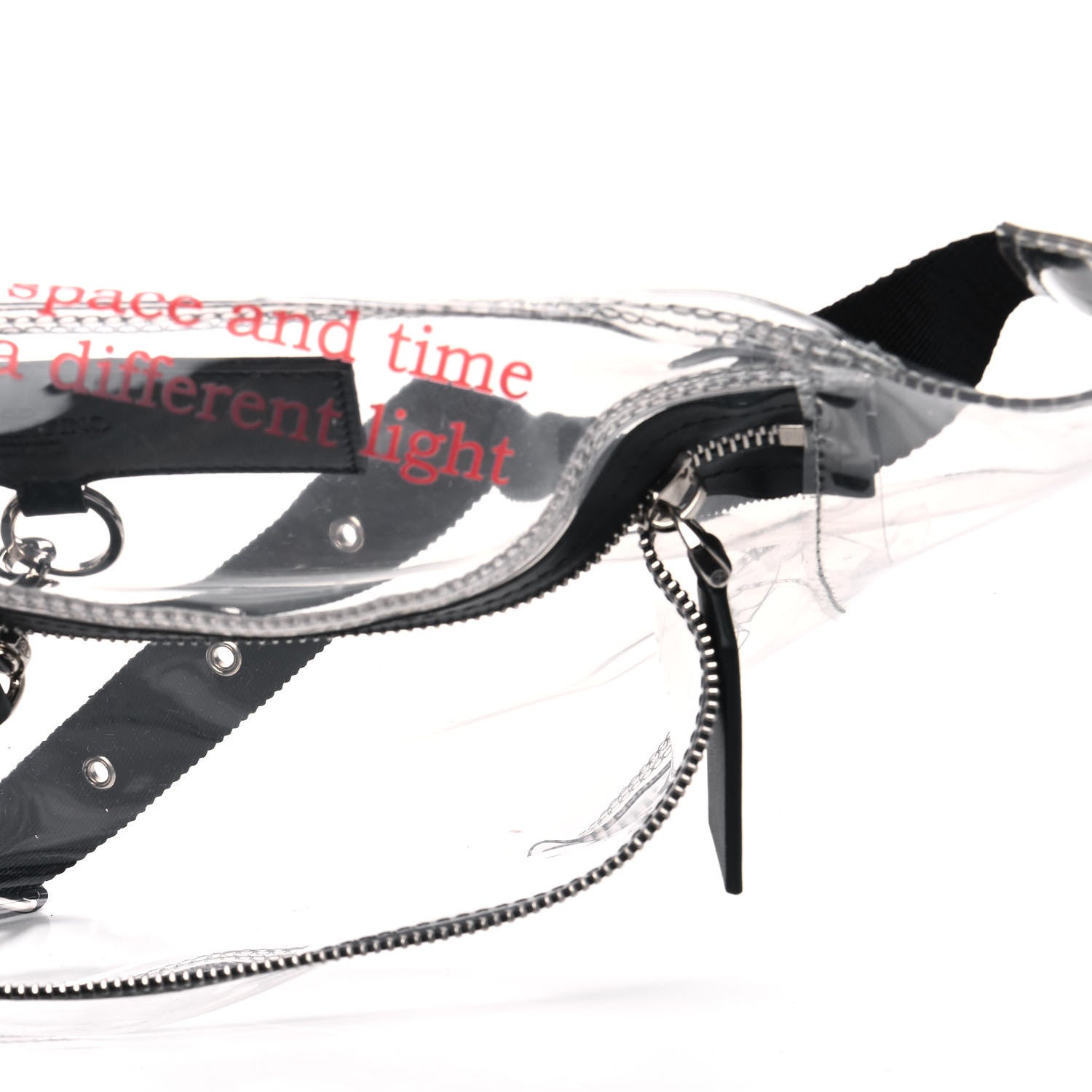 Valentino Garavani PVC VLTN Belt Bag Black 7 of 8