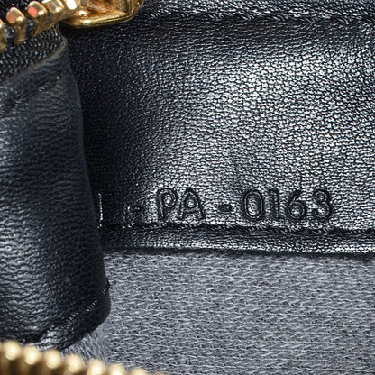 Celine Lambskin Small Trio Crossbody Bag Black 7 of 7
