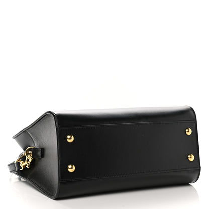 Saint Laurent Calfskin Monogram Baby Cabas Black 4 of 11