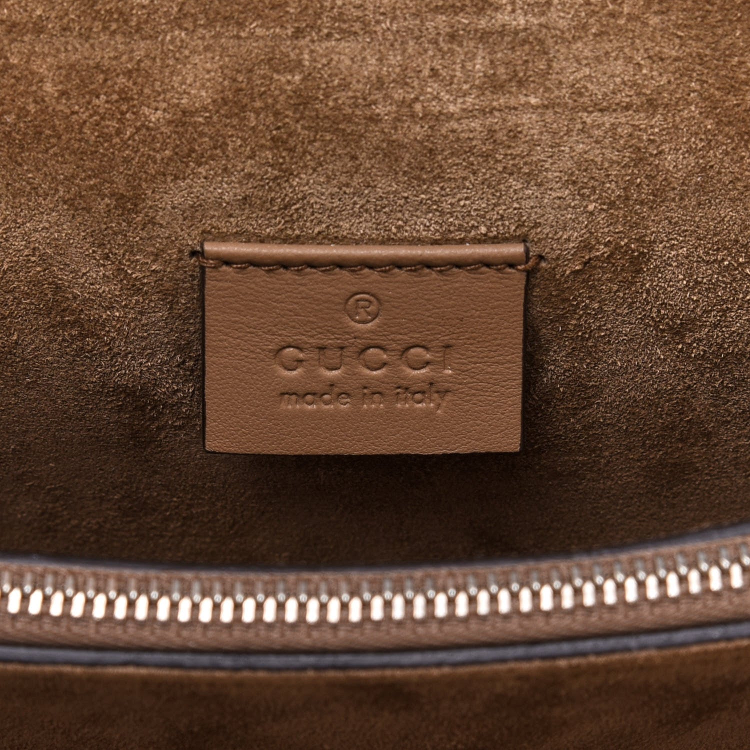 Gucci GG Supreme Monogram Medium Dionysus Shoulder Bag Taupe 6 of 12