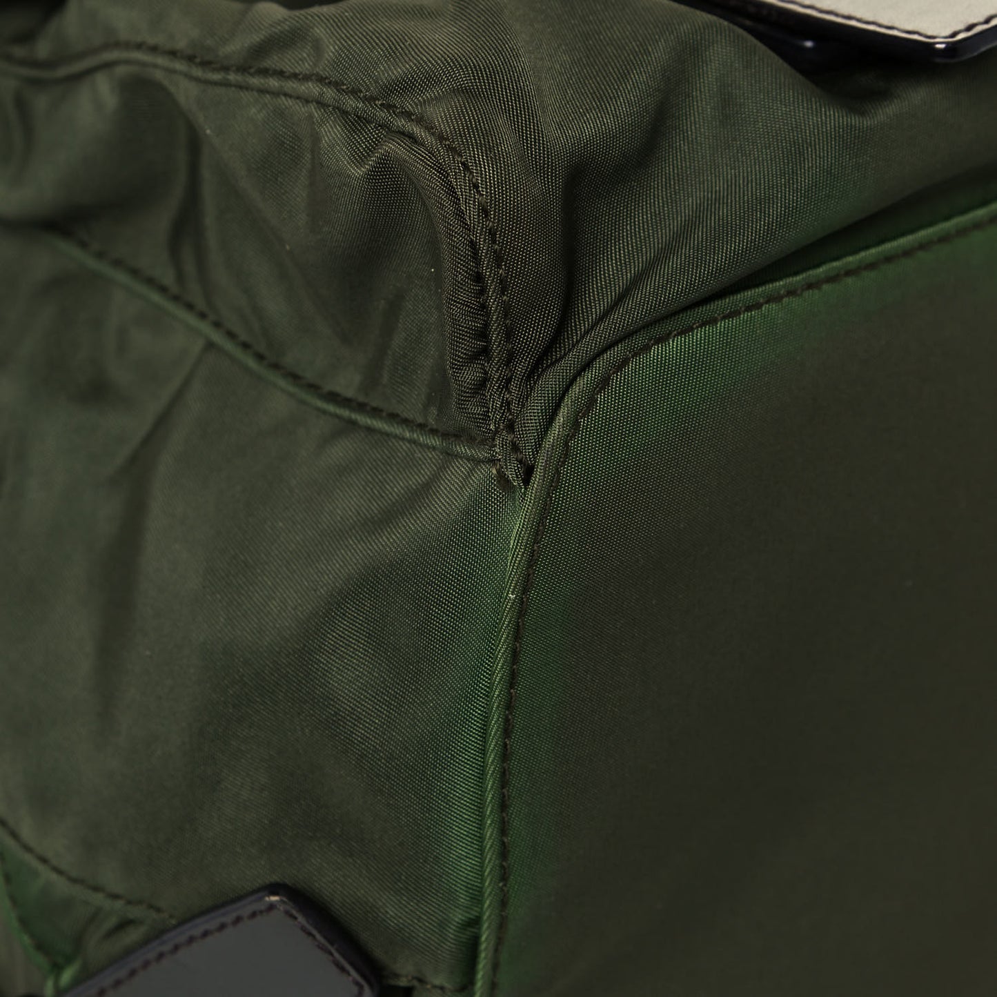 Nylon Vela Large Backpack Ebano