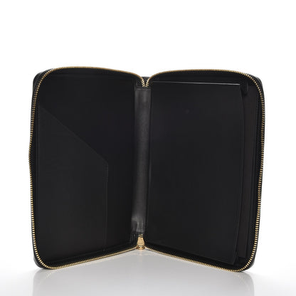 Versace Lambskin Stitched Donna Ipad Case Black 12 of 21