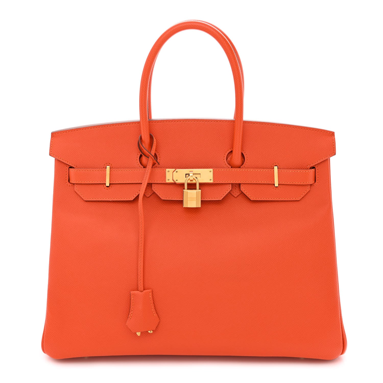 Hermes Epsom Birkin 35 Orange 1 of 10