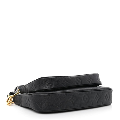 Louis Vuitton Empreinte Monogram Giant Multi Pochette Accessories Black 3 of 10