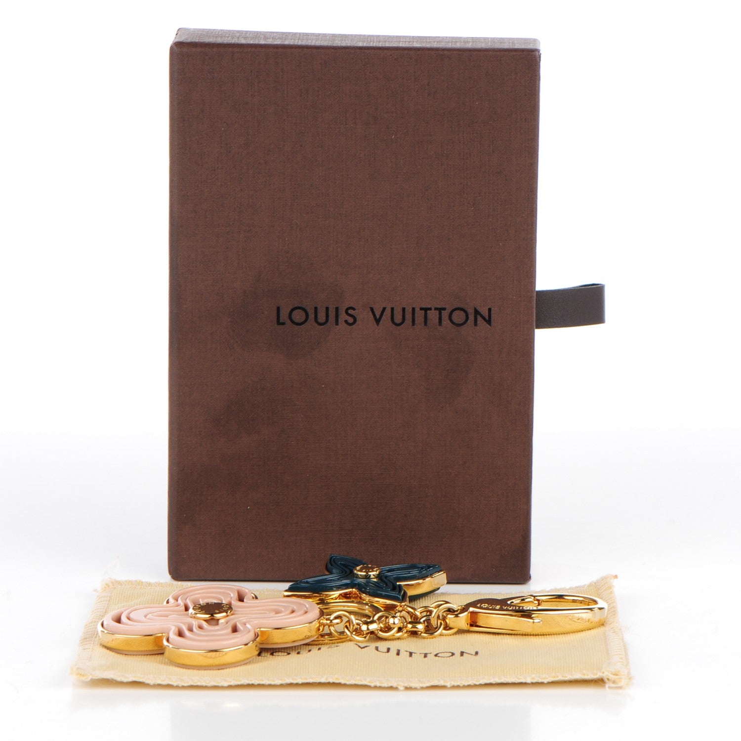 Louis Vuitton Resin Naif Bag Charm Rose 5 of 5